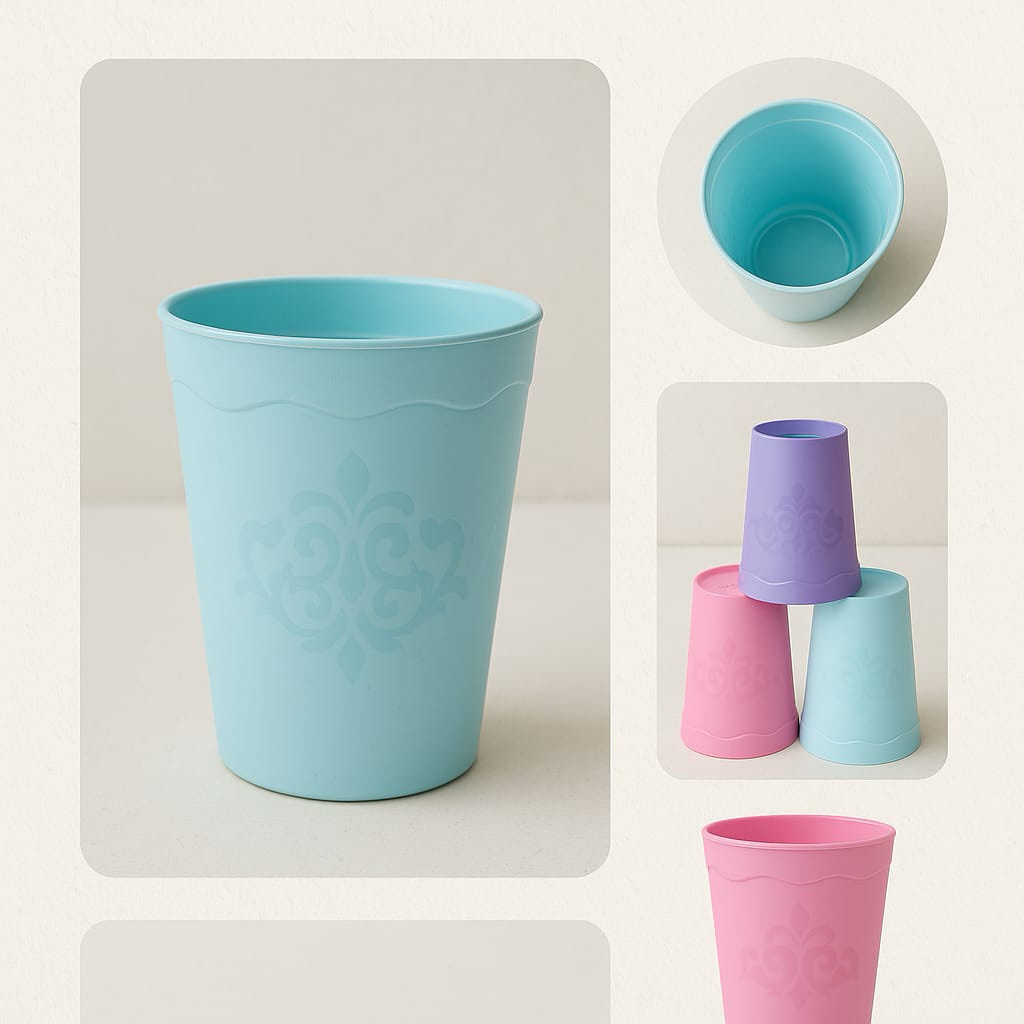 GELAS PLASTIK AESTHETIC ANTI PECAH