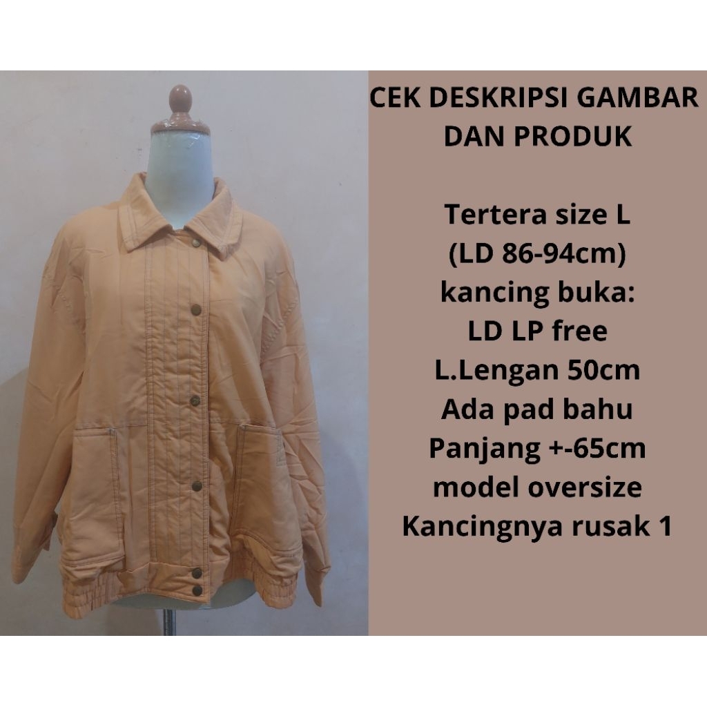 Jacket / Mantel Oranye