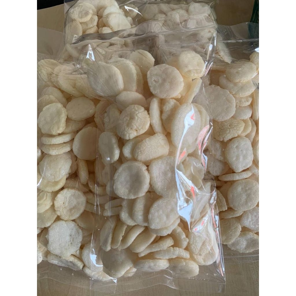 kerupuk ikan kemplang mini palembang krupuk amplang mini tengiri snack kiloan murah