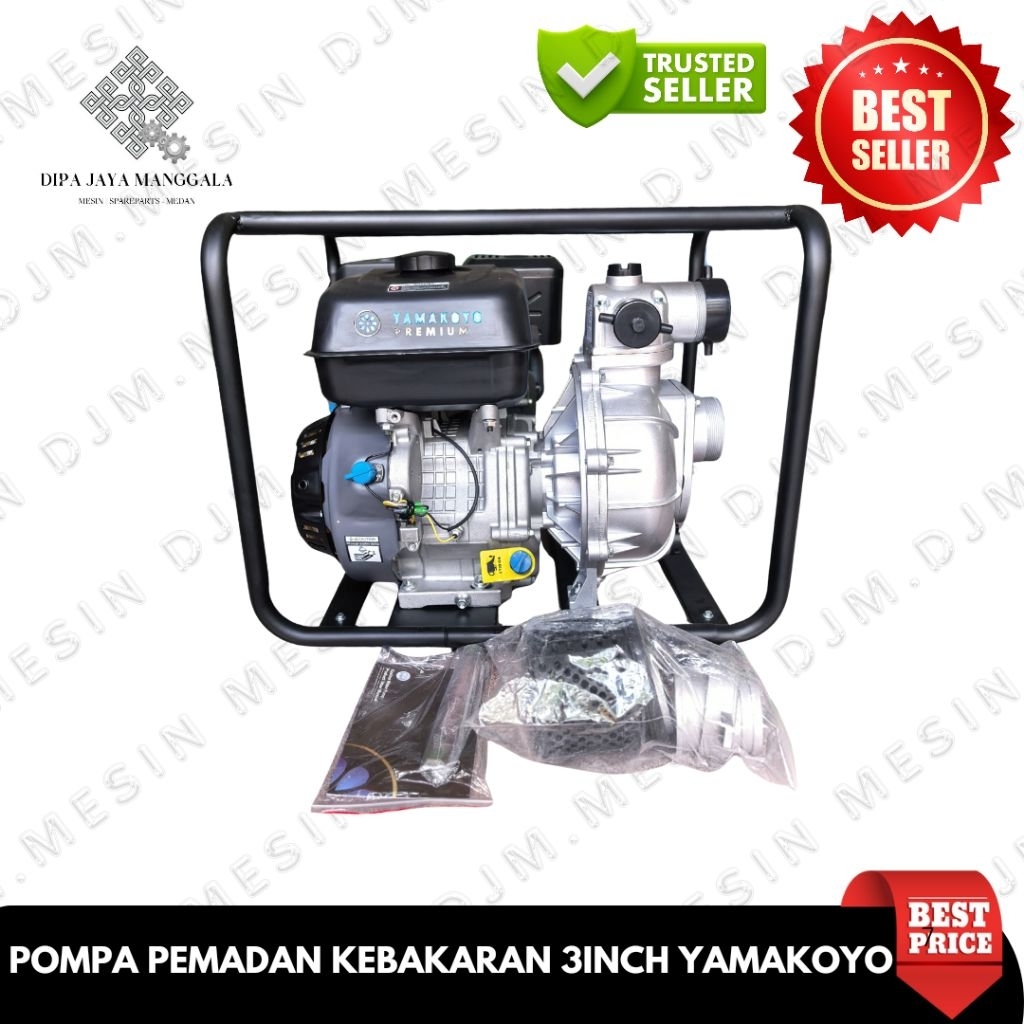 High pressure pump 3"/mesin pompa pemadam kebakaran 3"mesin gx420 merk yamakoyo