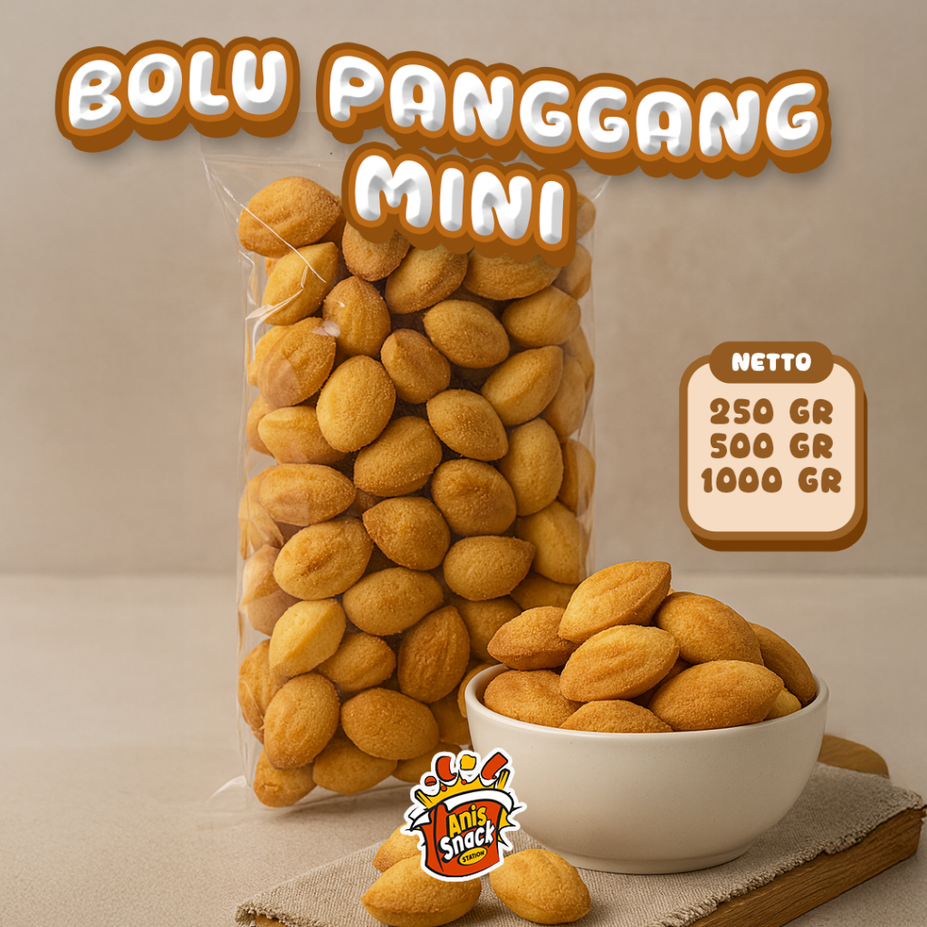 Bolu Panggang Mini / Bolu Kering Panggang / Bolu Panggang Oval