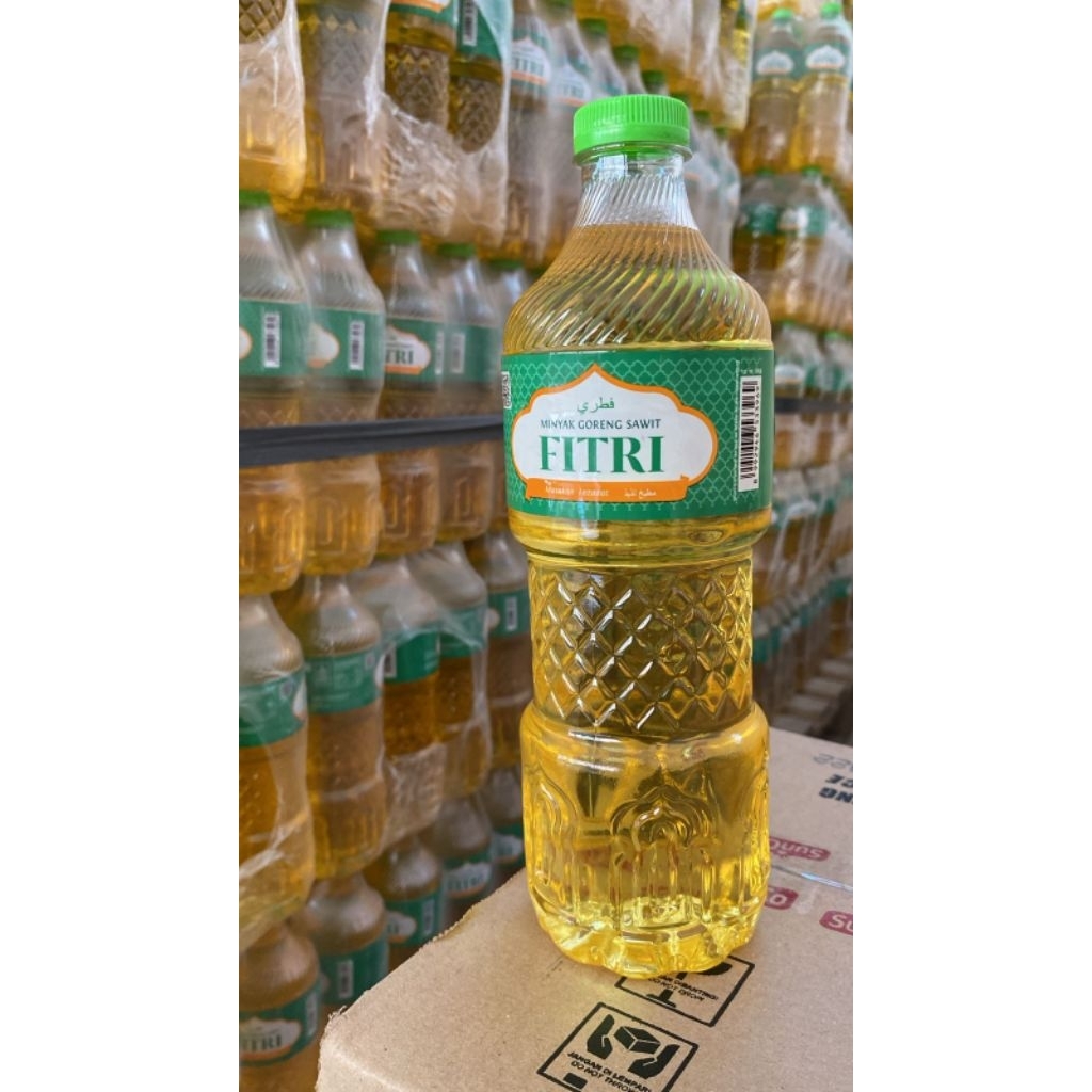 MINYAK GORENG SAWIT / MINYAK GORENG FITRI BOTOL 1 LITER (800ML)