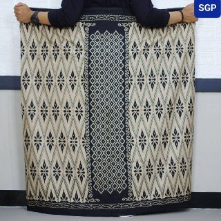 Sarung Goyor Botol ATBM Pria Jumbo Bahan Rayon Super Premium Terbaru Hitam Abu Boled.id