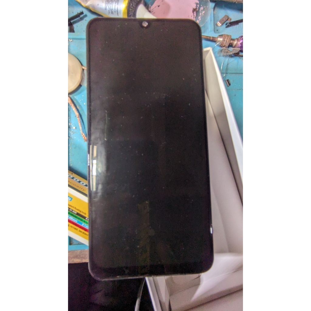 LCD + FRAME Samsung A50s Original copotan