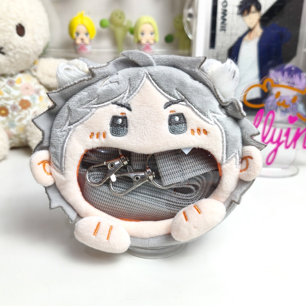 [READY STOCK]Haikyuu Sugawara Koushi Plush Mini Pouch Doll Shoulder Bag
