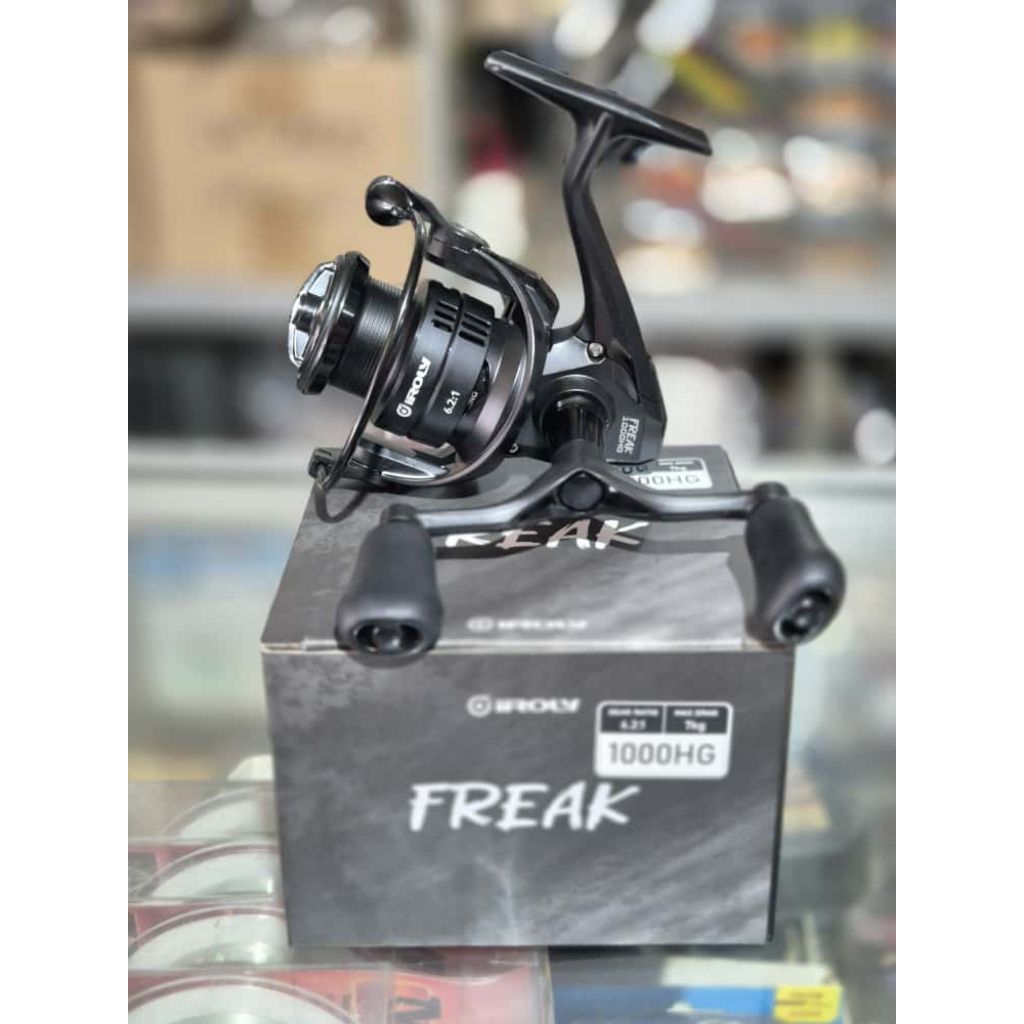 REEL IROLY FREAK HG TWIN HANDLE POWER HANDLE 1000 2000 3000
