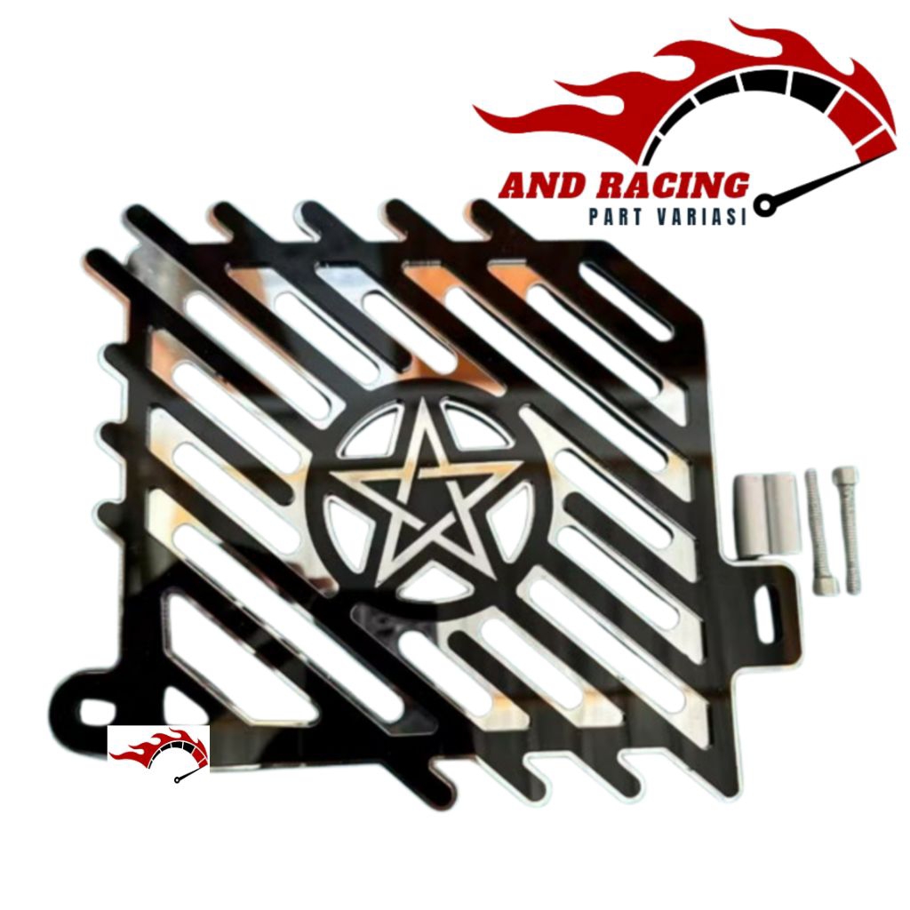 Cover Radiator Nmax Cover Radiator Aerox Cover Radiator Logo Bintang Akrilik Yamaha Nmax Aerox Old N
