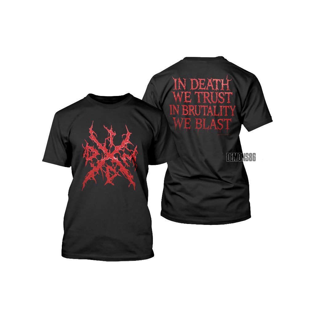 IDDM - EMBOSS LOGO RED TSHIRT