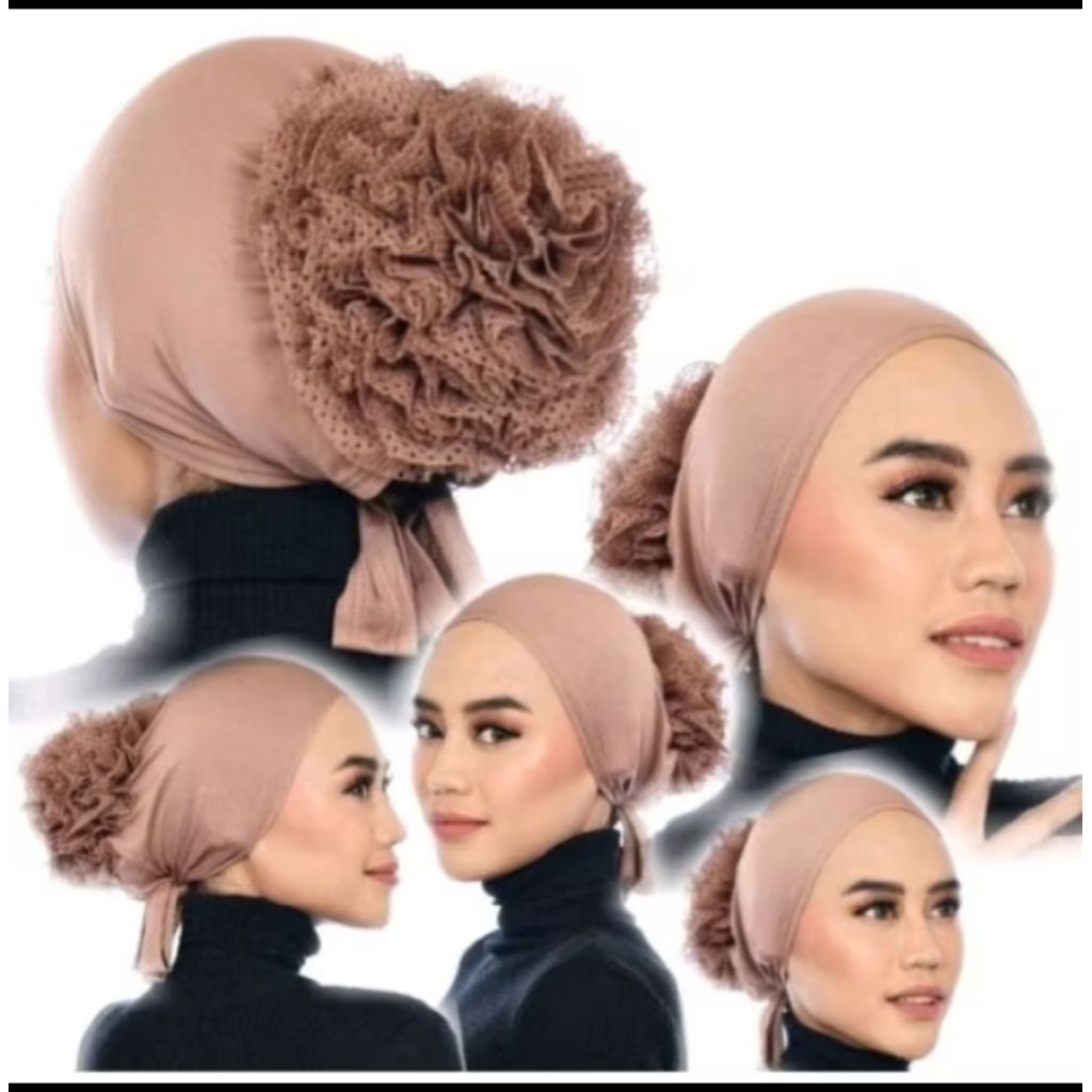 CIPUT TURKY CEPOL BRUKAT | INNER TURKY SANGGUL | CIPUT HIJAB INER TURKY