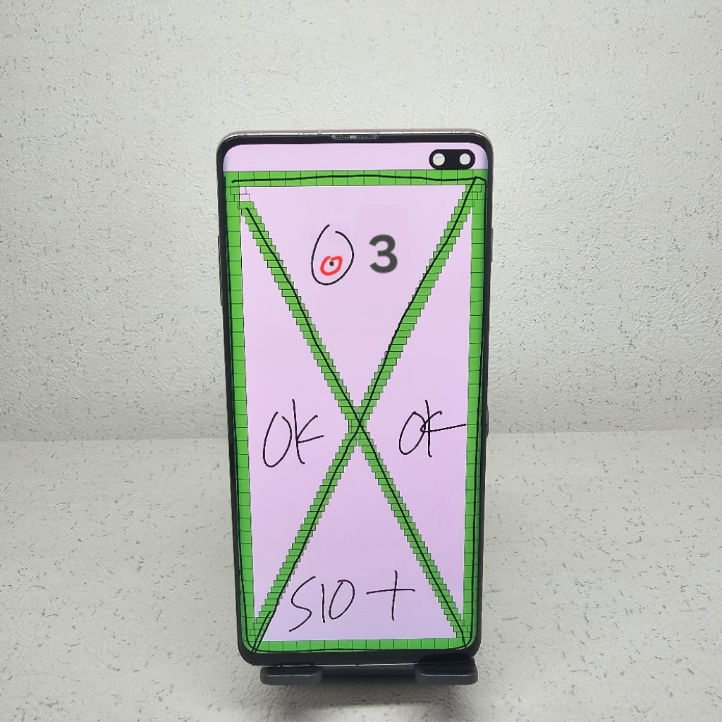 LCD Samsung S10 plus Original Copotan minus