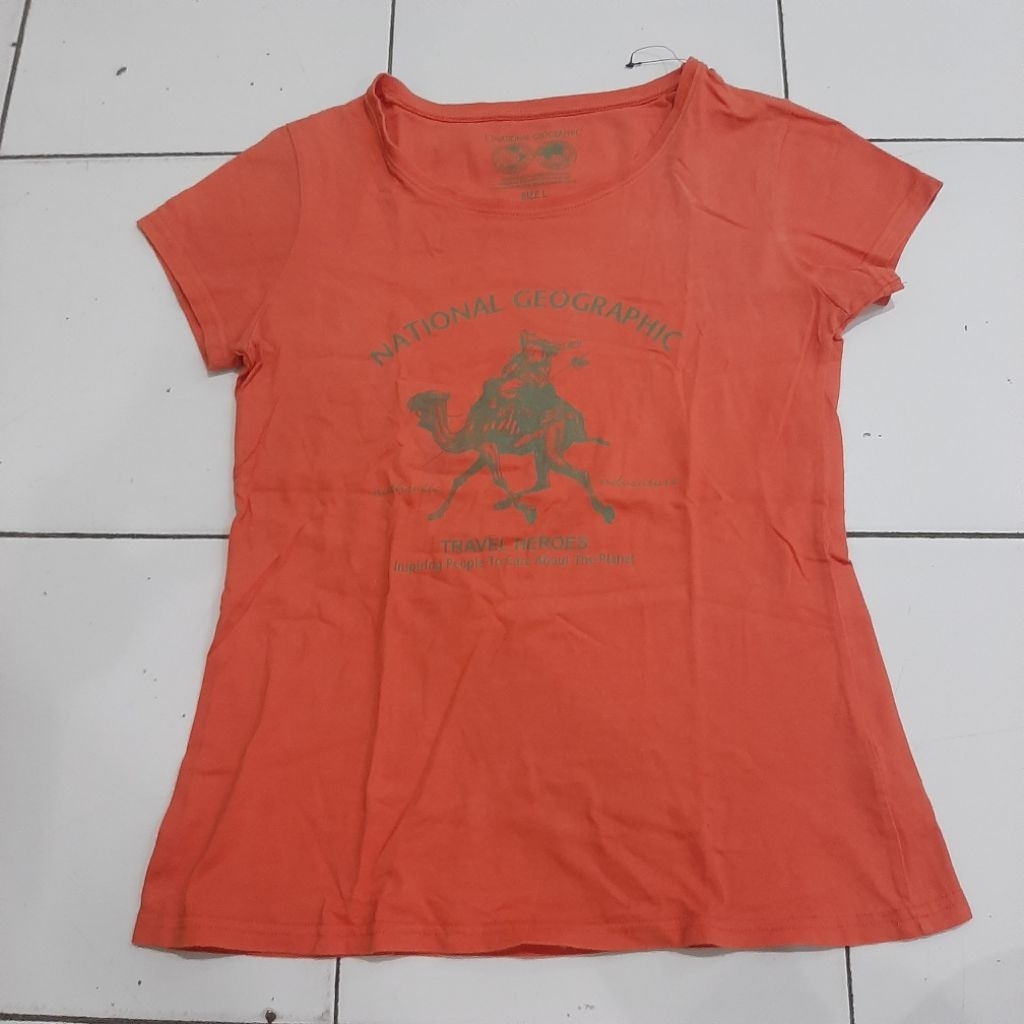 kaos natgeo preloved
