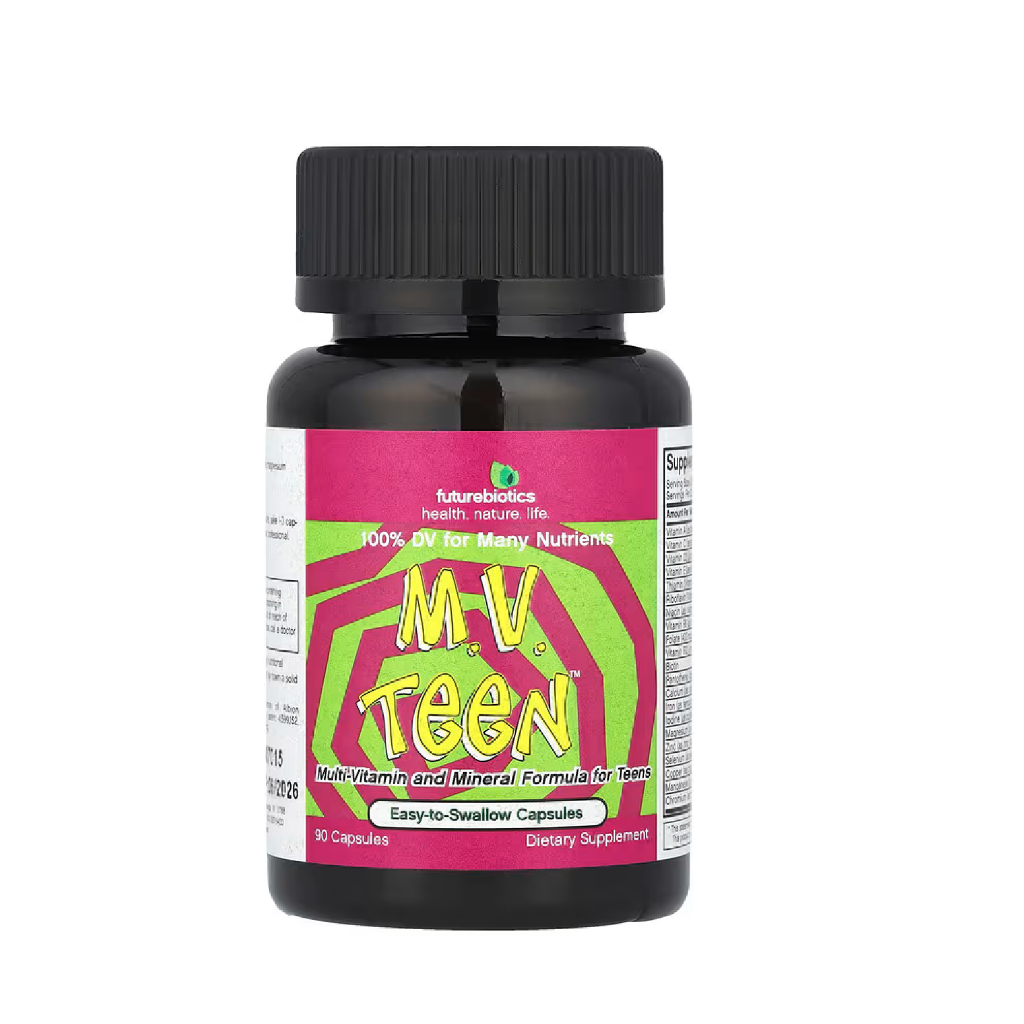 Futurebiotics, M.V. Teen, 90 Capsules, multivitamins, remaja, teens, Multivitamin untuk Remaja