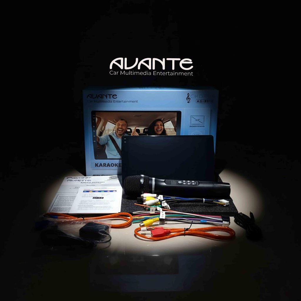 Avante Chorus AD-9910 Headunit Android Karaoke include Microphone