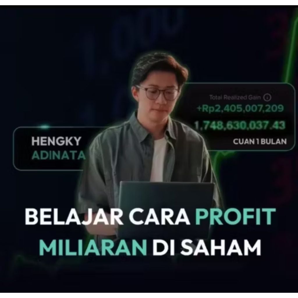 Kursus Saham by remora traders hengky adinata belajar saham (video dikirim dalam flashdisk)