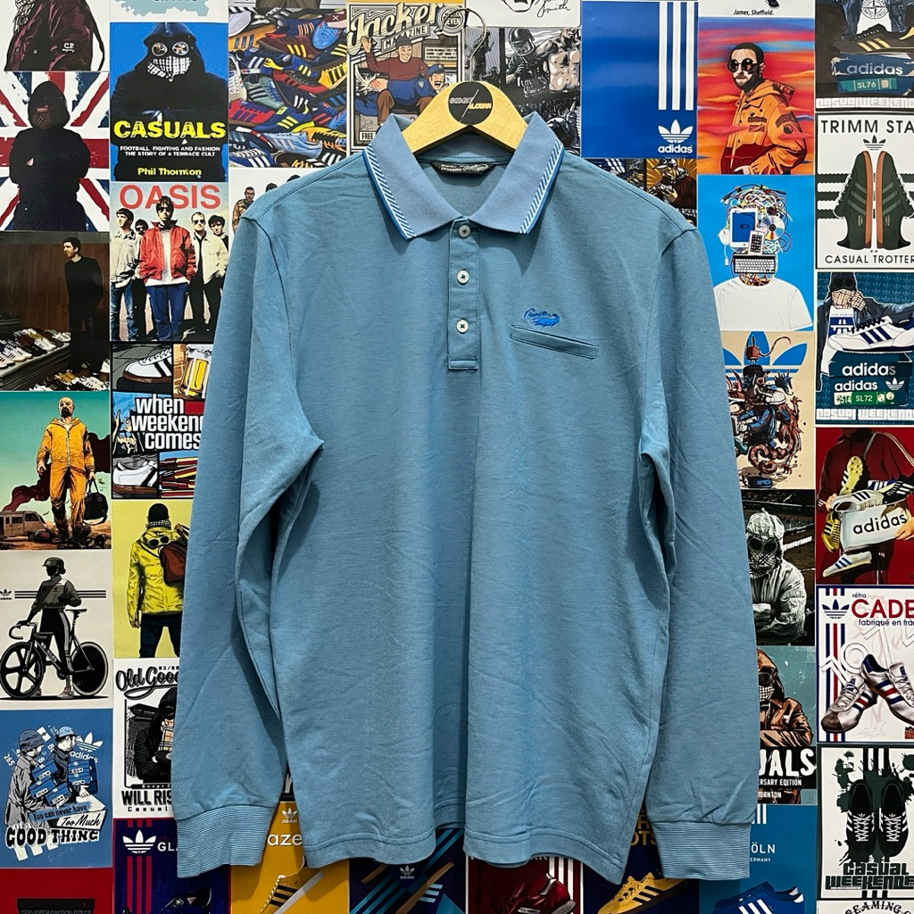 Long Sleeve / Polo Shirt / Rugby Shirt / Vintage / Second / CROCODILE