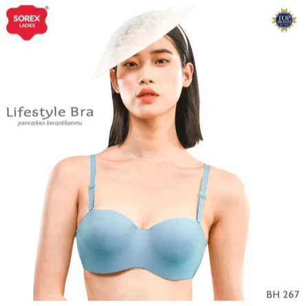 BRA WANITA KEMBEN SOREX 267 SEAMLES KAWAT
