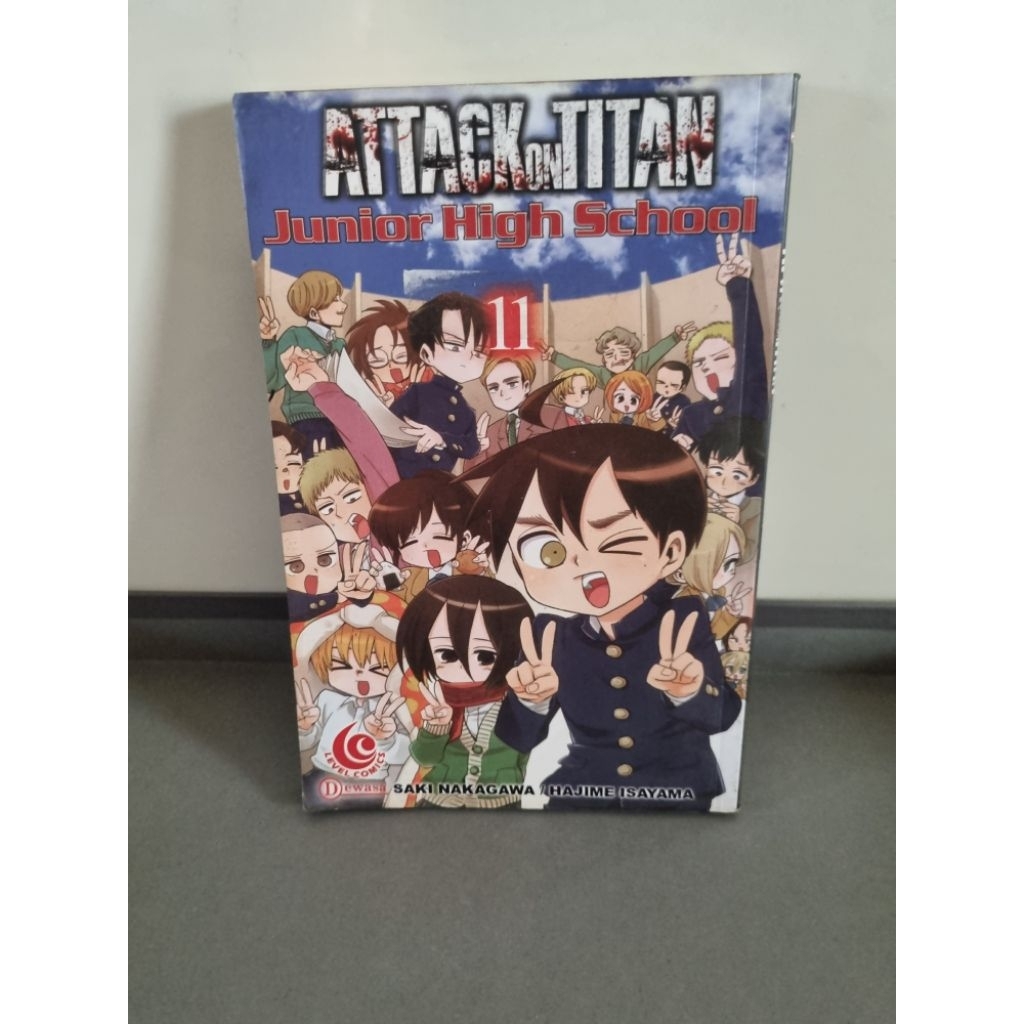 komik attack on titan preloved cabutan