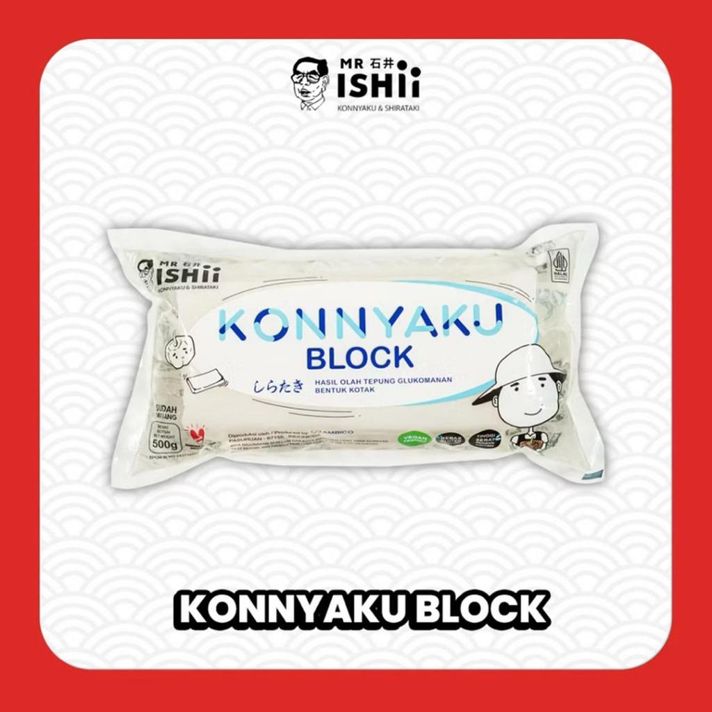 Mr. Ishii Konyaku Blok Shirataki 500 gram