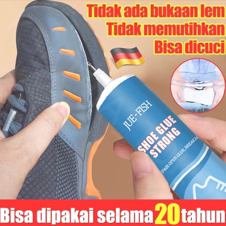Jue-Fish Strong Shoe Glue / Lem Sepatu Super Kuat