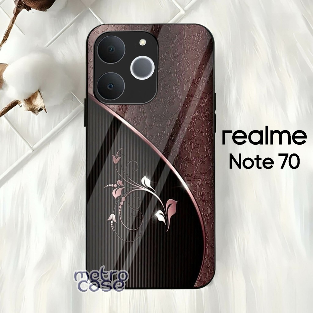 Softcase Hp Glass Kaca Glossy REALME NOTE 70 - REALME NOTE 70 2025 - NOTE 70 - REALME NOTE 70 - G52