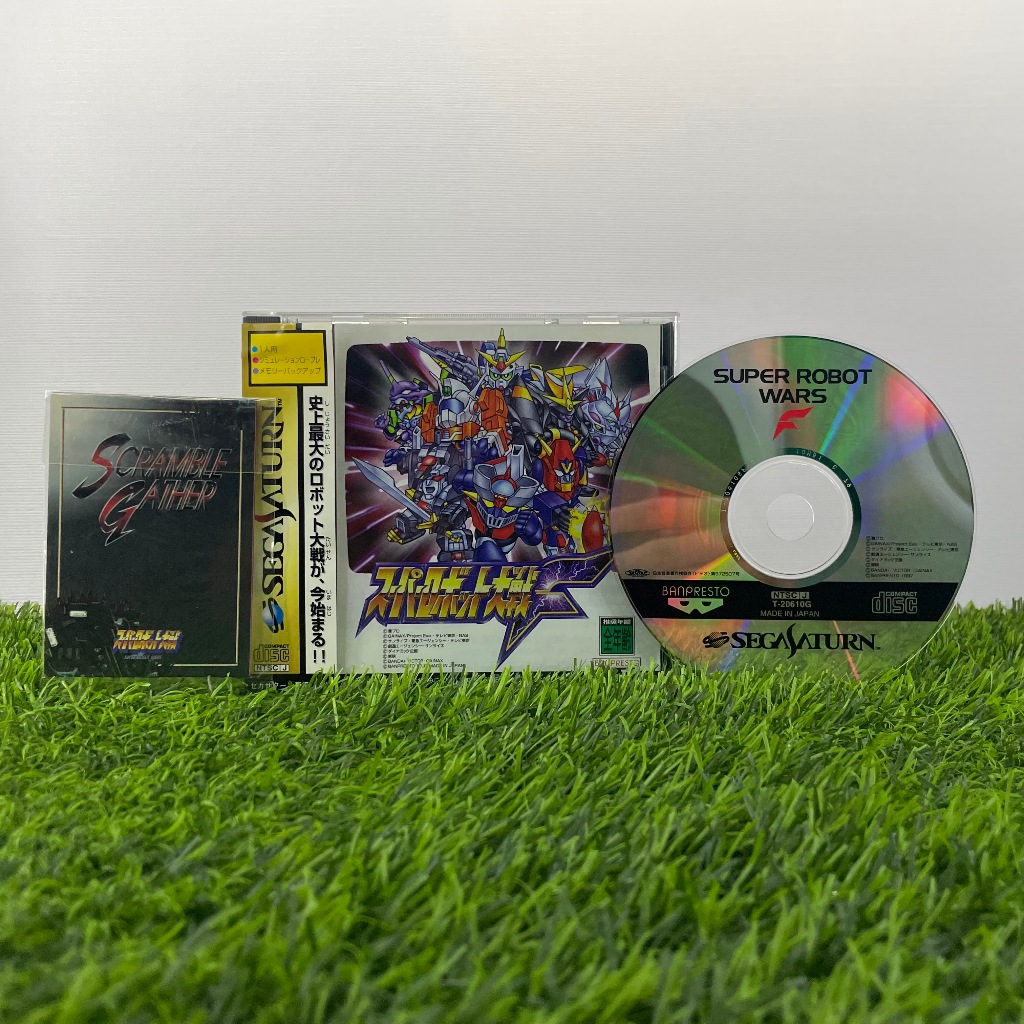 Sega Saturn - Super Robot Wars F (Bahasa Jepang)