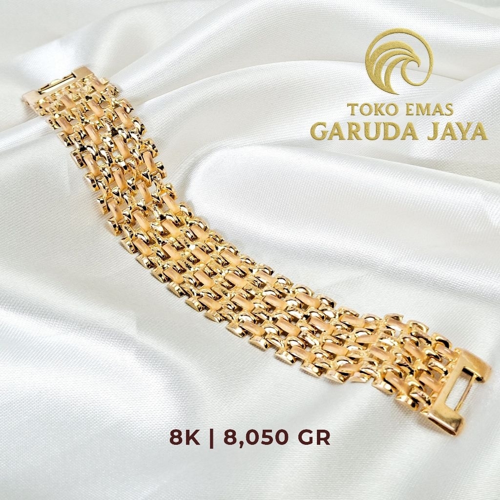 GELANG AUREX 8K | GELANG EMAS 8K | GELANG 8 GR