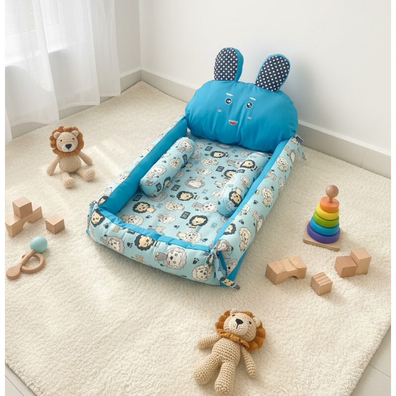 Kasur bayi KARAKTER SET KELMABU perlengkapan bayi tempat tidur bayi peralatan bayi baru lahir