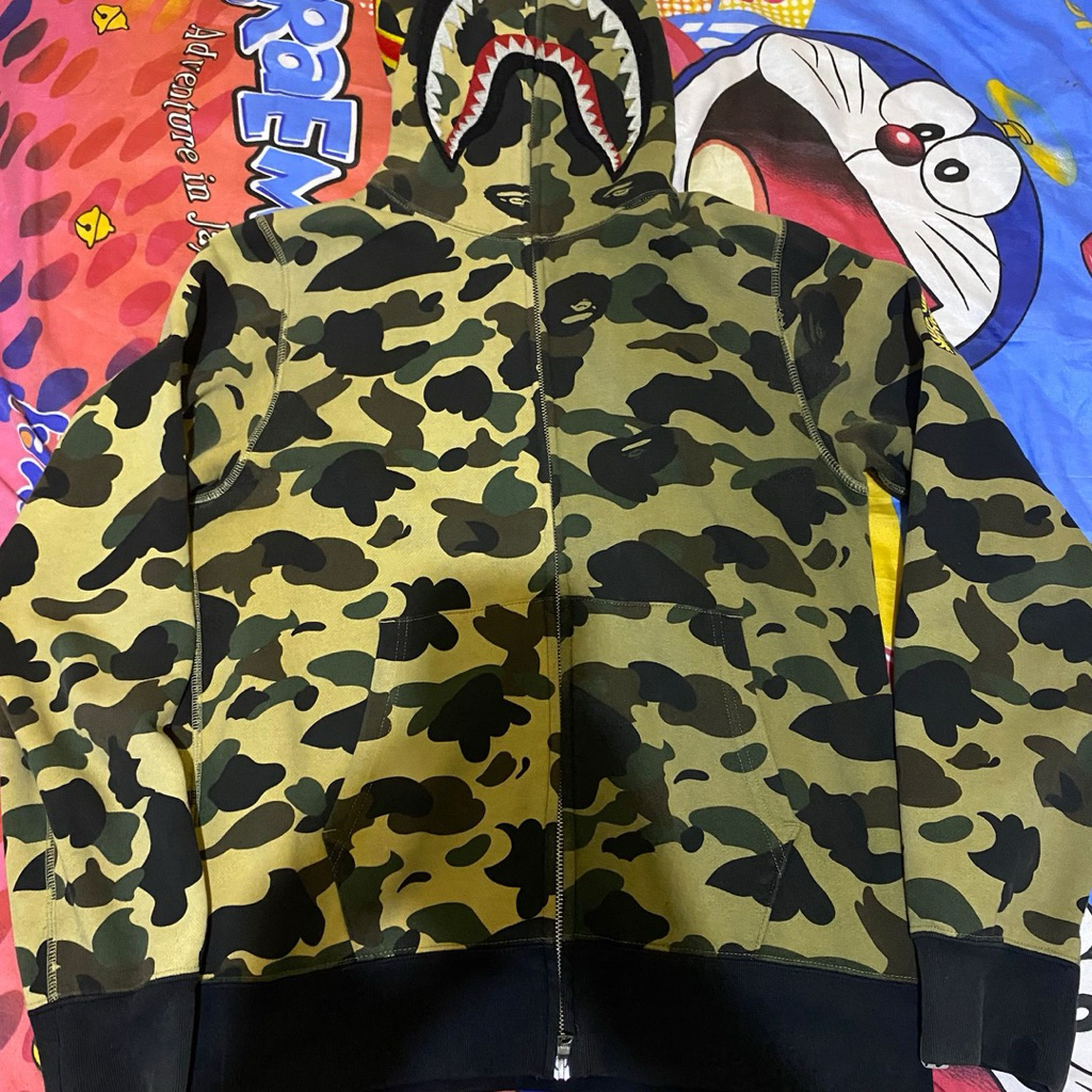 bape shark hoodie second