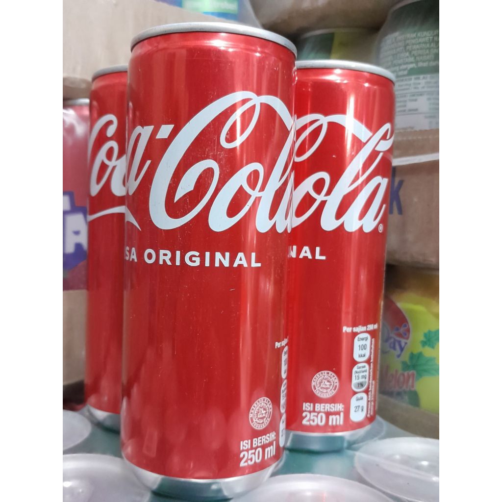 COCA-COLA KALENG 250ML