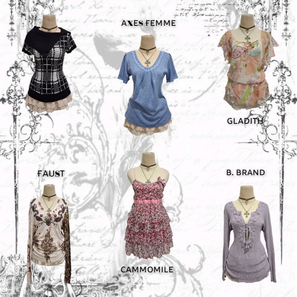 vol 103 y2k grunge ghotic emo 2000s punk coquette camisol tanktop kaos tshirt fairycore vampire top 