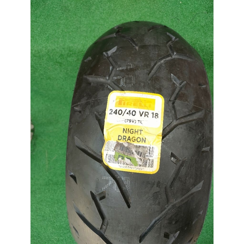 Ban ring 18 240/40 Pirelli night dragon tubeless THN produksi 2017