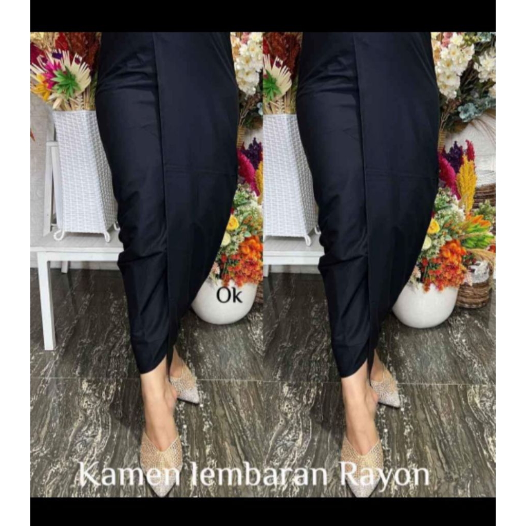 kamen rayon polos/kamen rayon hitam lembaran
