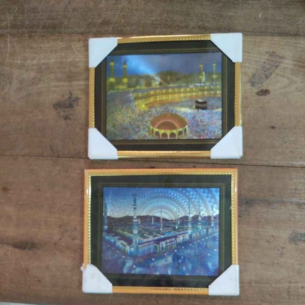 Bingkai pajangan kabah dekorasi rumah dinding