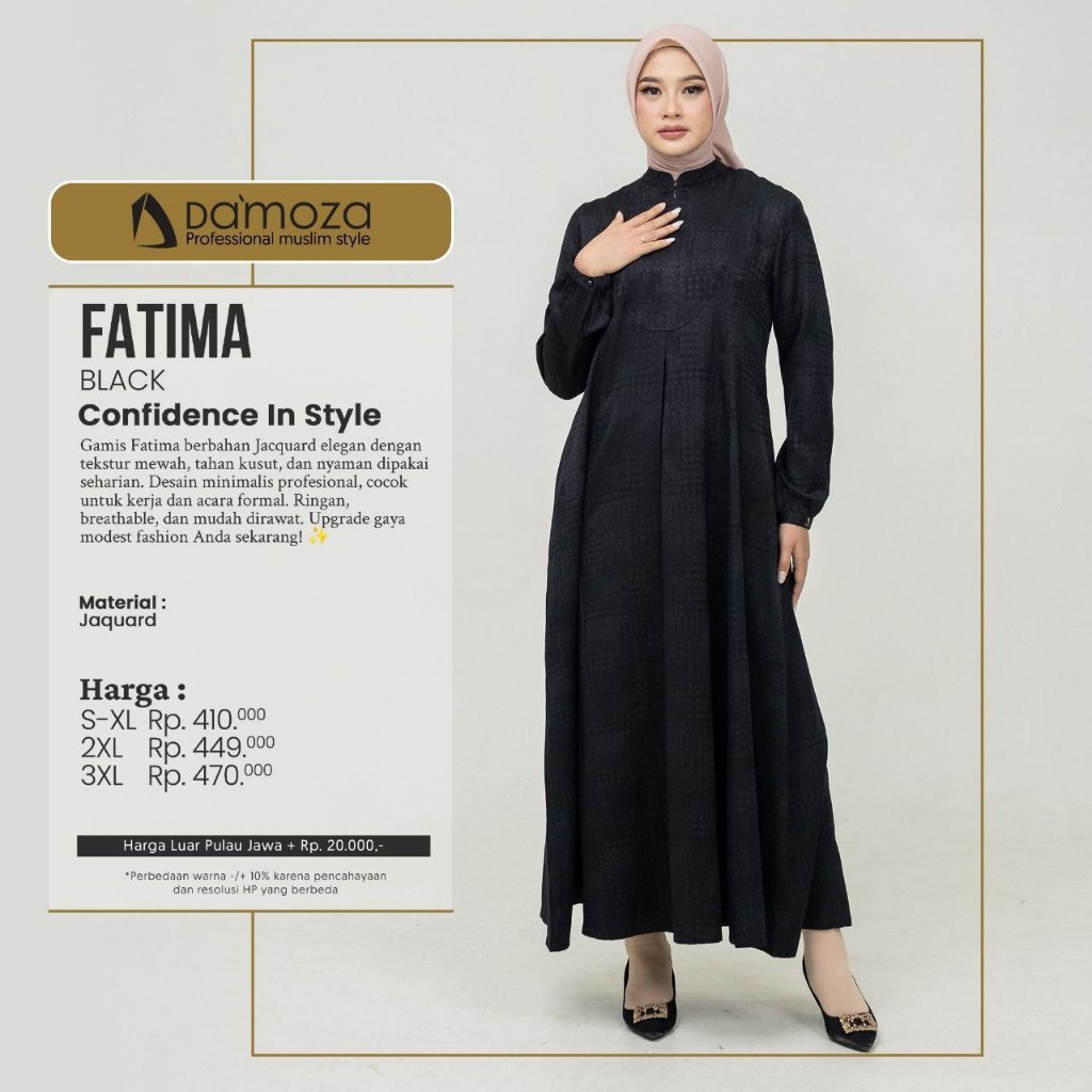 FATIMA BLACK NEW DAMOZA | FATIMA HITAM TERBARU