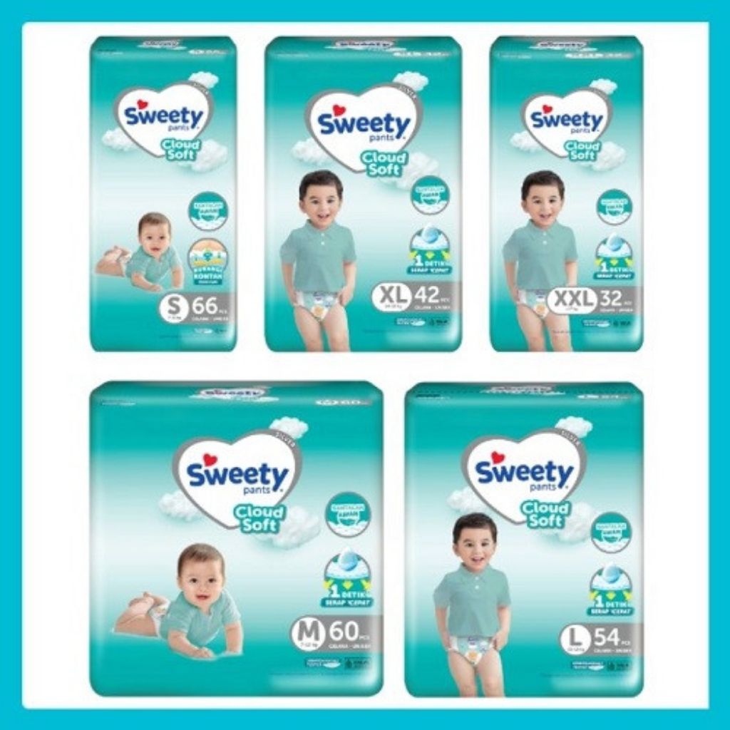 {PAMPERS ECER/BALL TERMURAH}pampers sweety pants silver uk [S] Murah