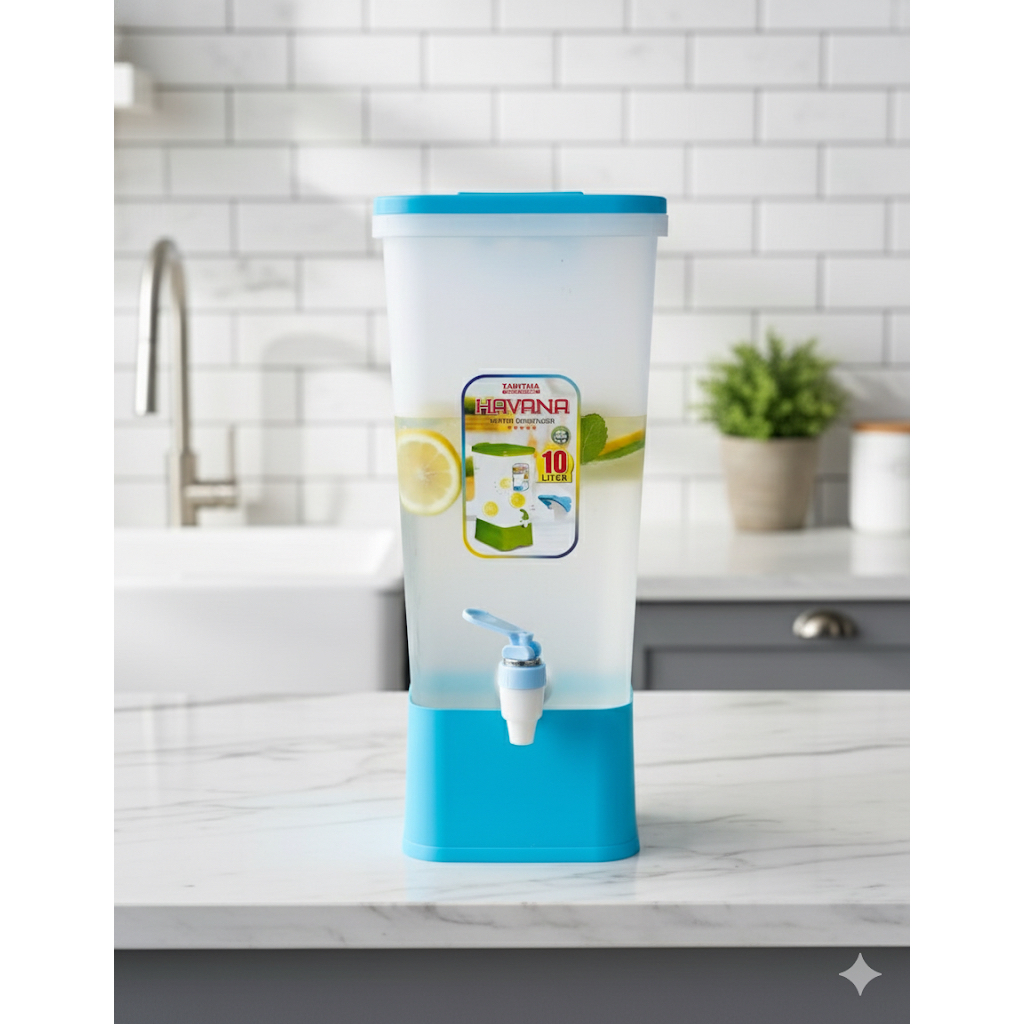 Dispenser Sirup Es Buah Teh Poci Plastik - Havana