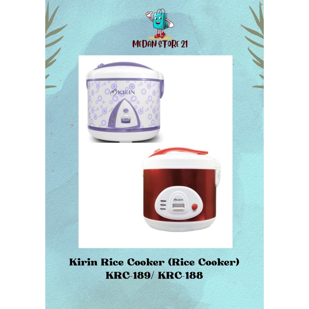 Kirin Rice Cooker (Rice Cooker) KRC-189/ KRC-188