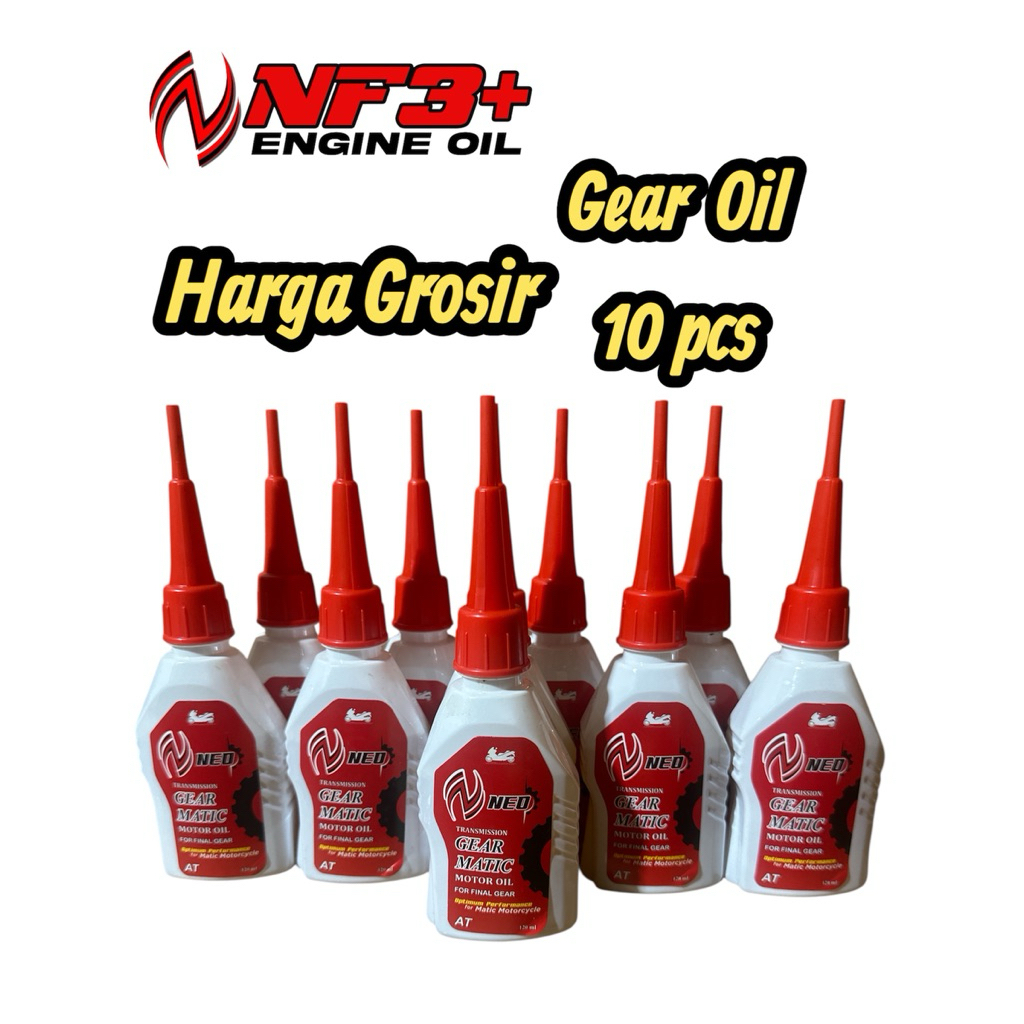 OLI GEAR MATIC NEO 120ml ISI 10pcs OLI GARDAN MOTOR MATIK HARGA GROSIR
