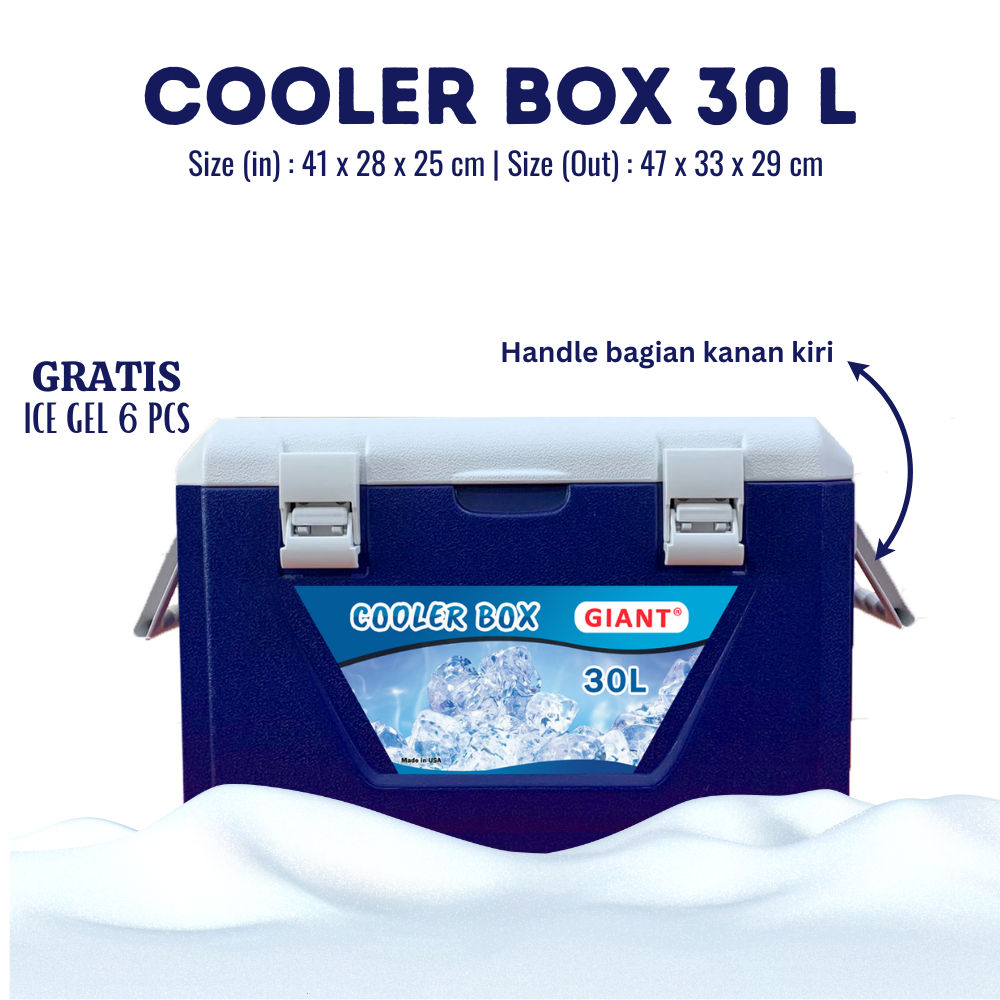 Cooler Box Es Cool Box kapasitas 30 Liter