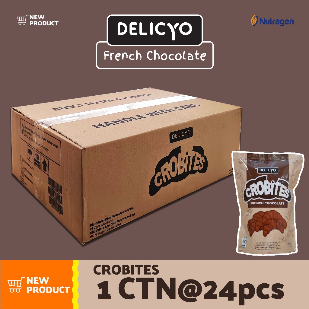 Delicyo Crobites Ctn French Chocolate