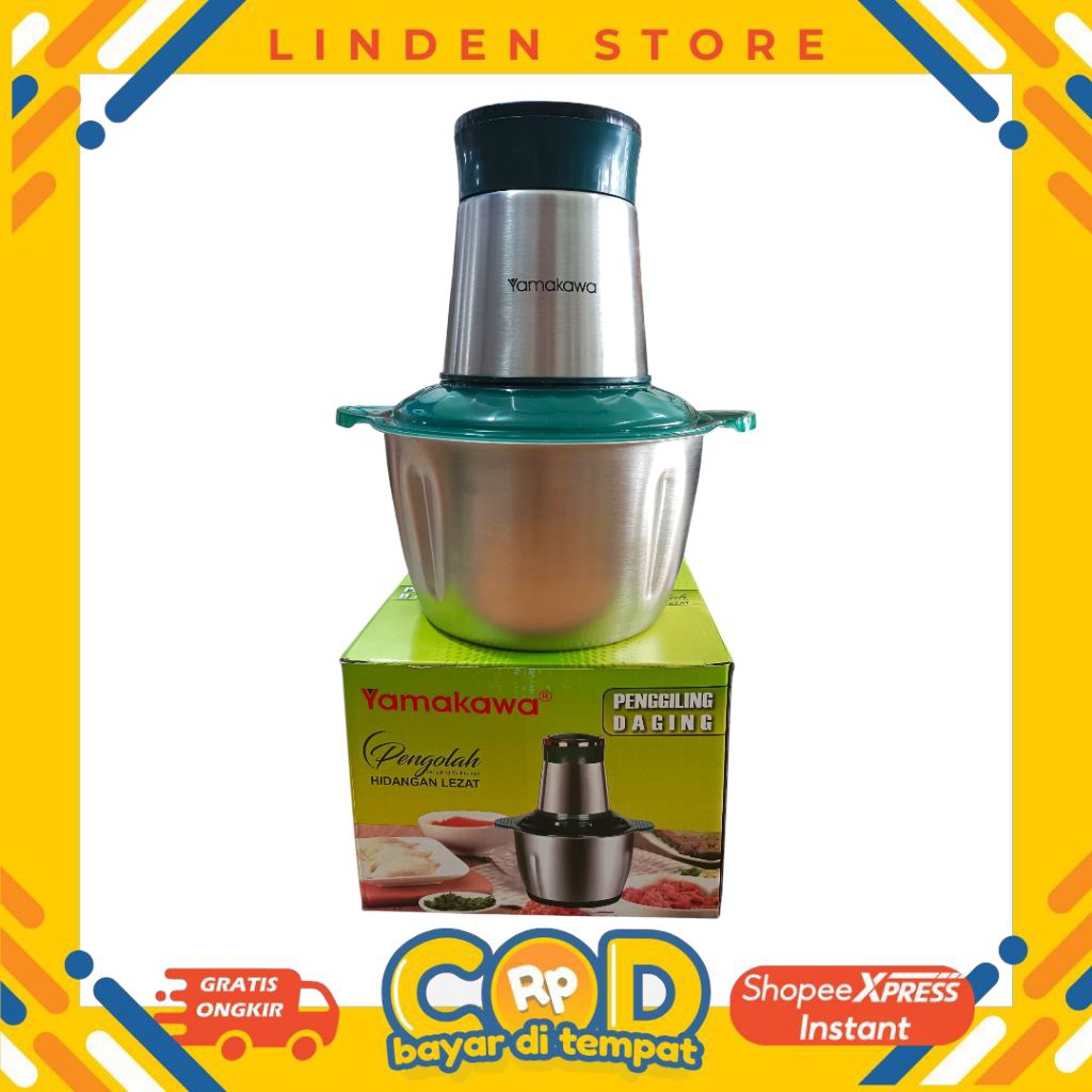 LSM Chopper Stainless Yamakawa 2Liter
