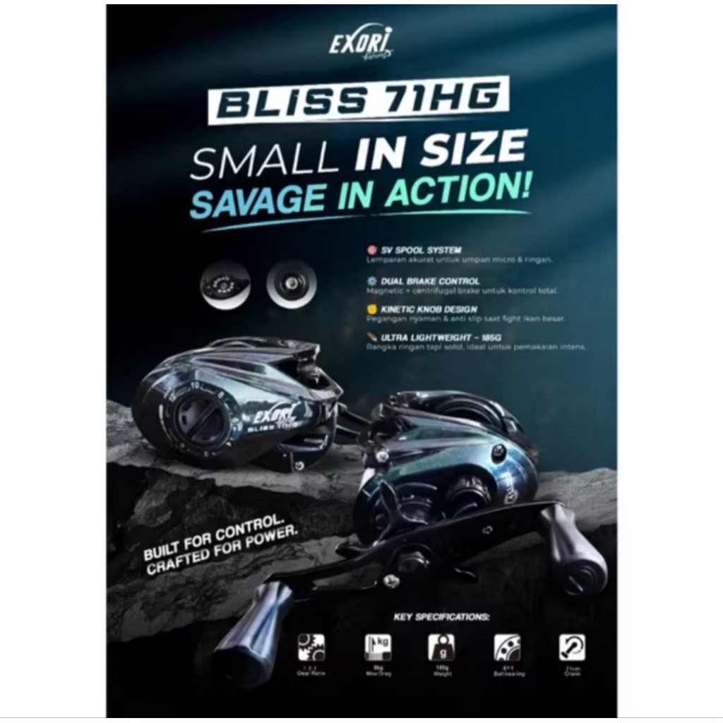 Reel Bc Exori Bliss 71 HG