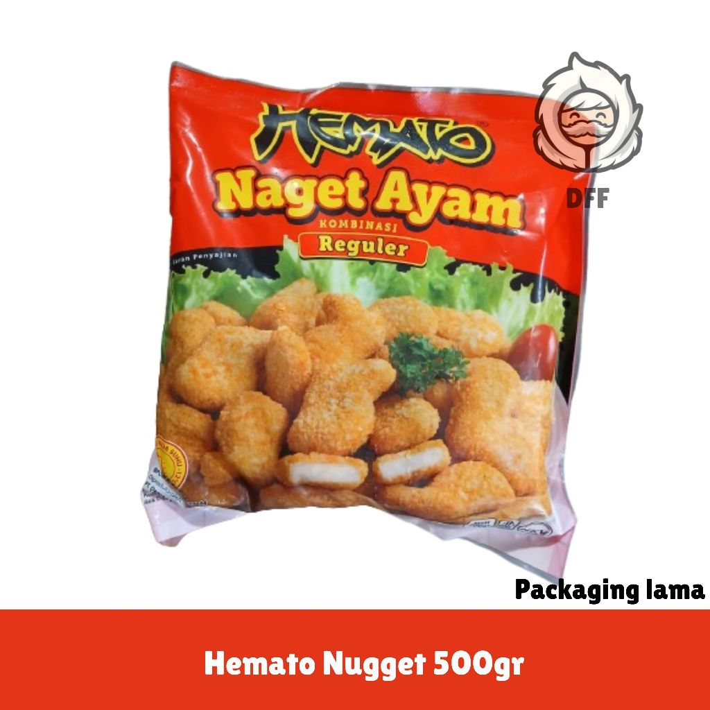 Hemato Nugget 500gr | Naget Ayam Hemato | Chicken Nugget 500gr