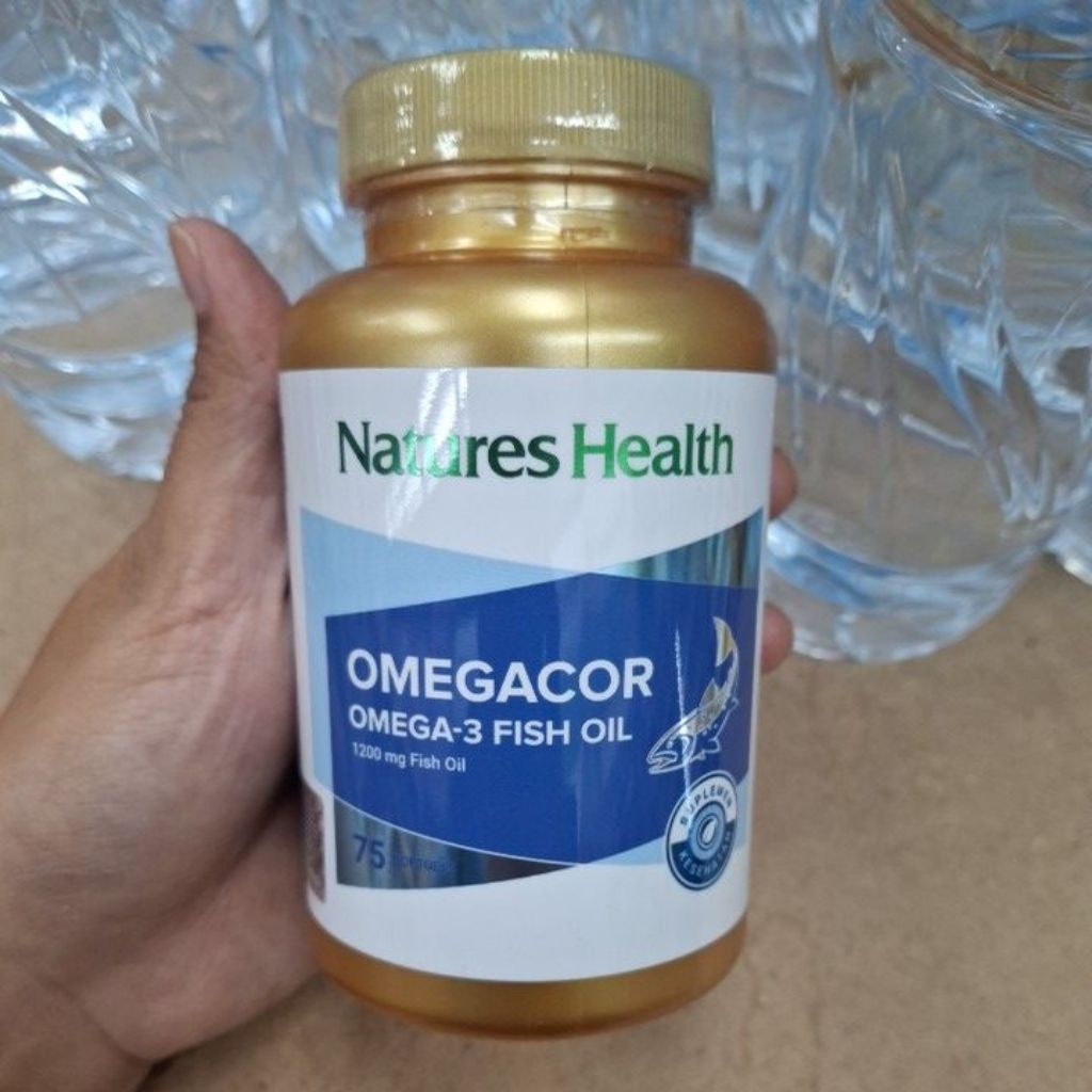 OMEGACOR omega3 fish oil (Original dan terpercaya)