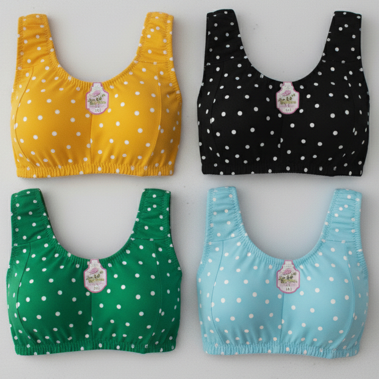 Paket 6 PCS Miniset wanita dewasa jumbo motif / Bra bh remaja dan dewasa TERLARIS