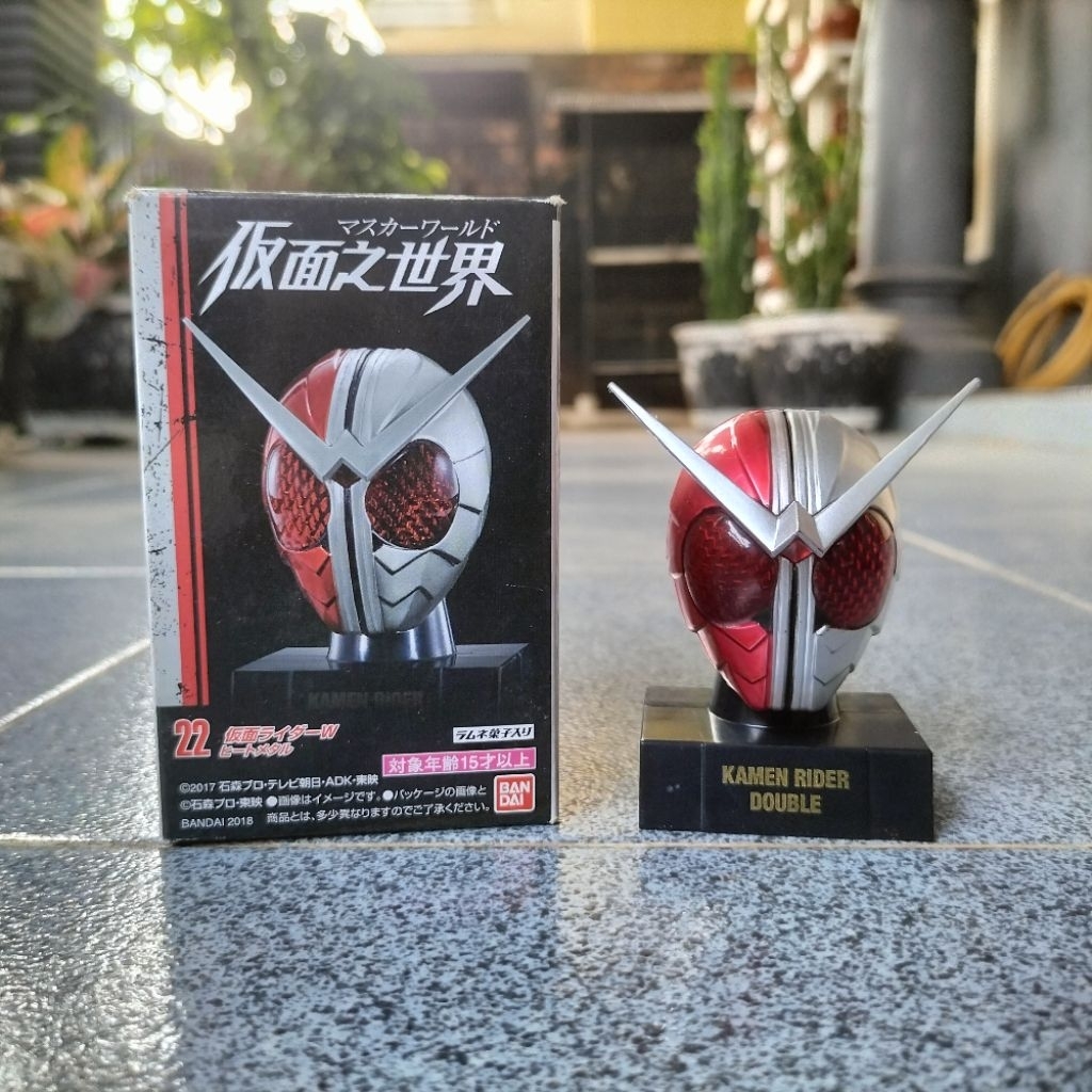 RMC/RMW Rider Mask Collection World Kamen Rider Double Head Metal