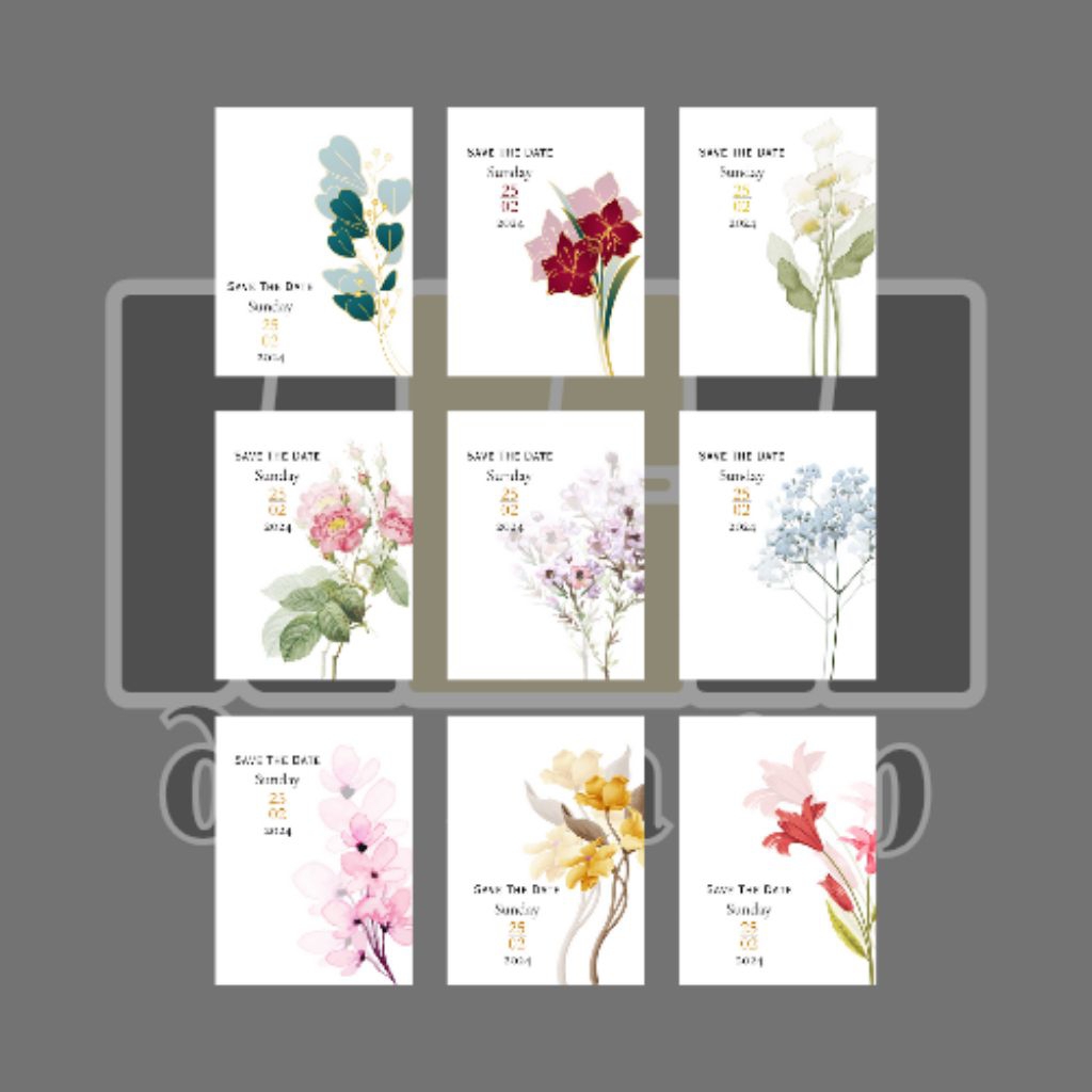 Undangan Pernikahan Simpel | Desain Undangan Pernikahan Tegal | Undangan Elegan