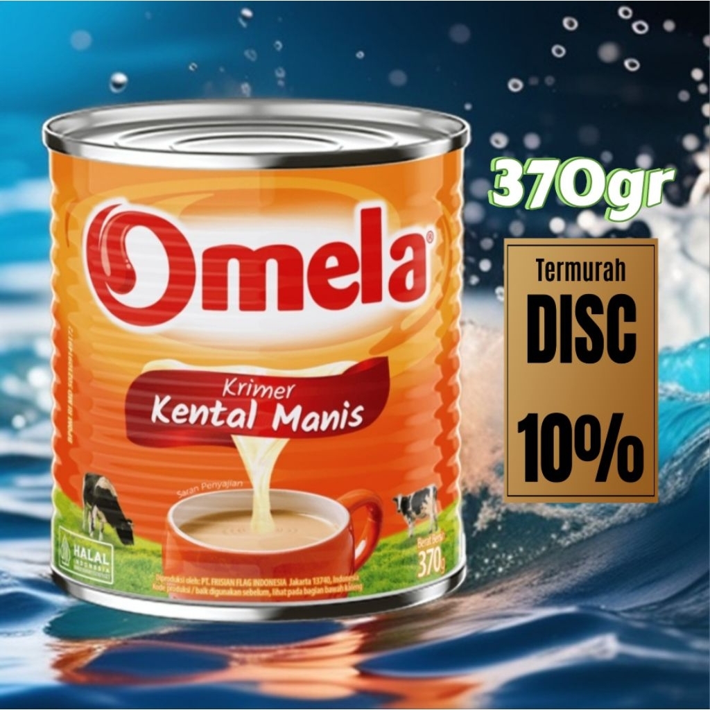 Susu Kental Manis Omela 490gr kaleng [Grosir Lebih Murah]