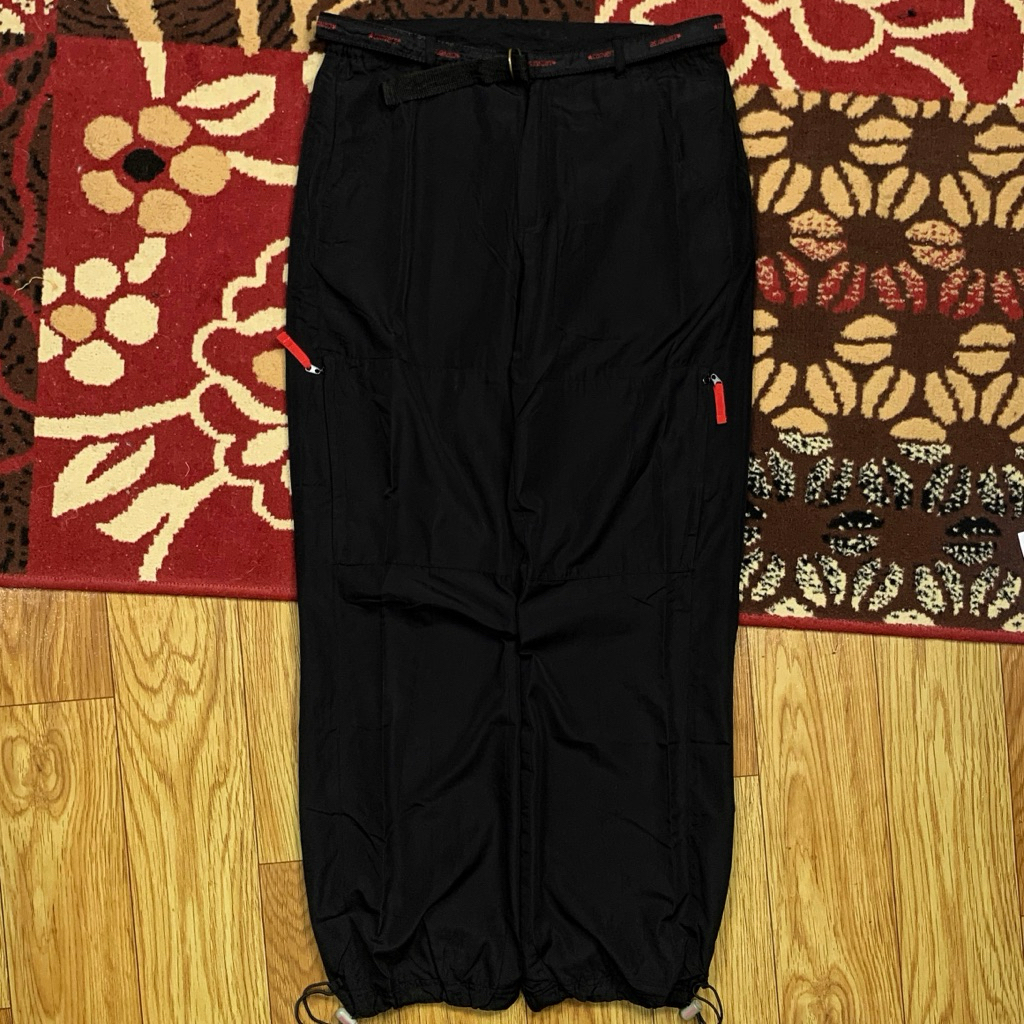 CONVERSE BELT PARACHUE CARGO PANTS SIZE 30 | CONVERSE PARACHUTE PANTS | CONVERSE PARACHUTE POCKET PA