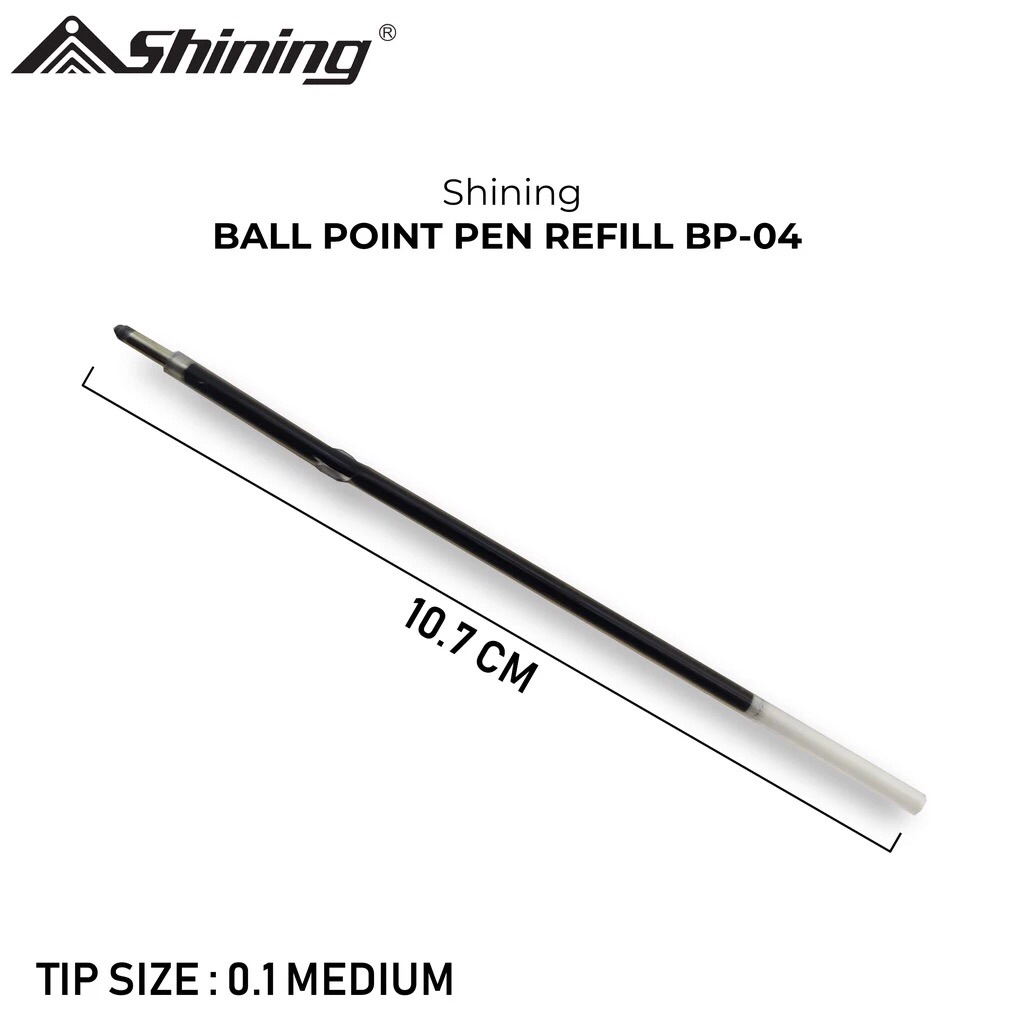 HYC Refill Tinta pulpen Gel / isi ulang pen tinta cair 0.5mm tinta pulpen hitam biru merah